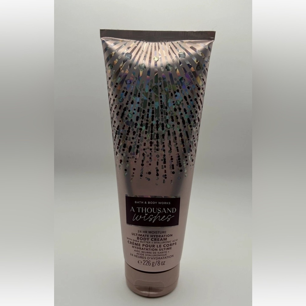 Bath & Body Works A Thousand Wishes Moisture Body Cream Shea  Butter Aloe  8oz